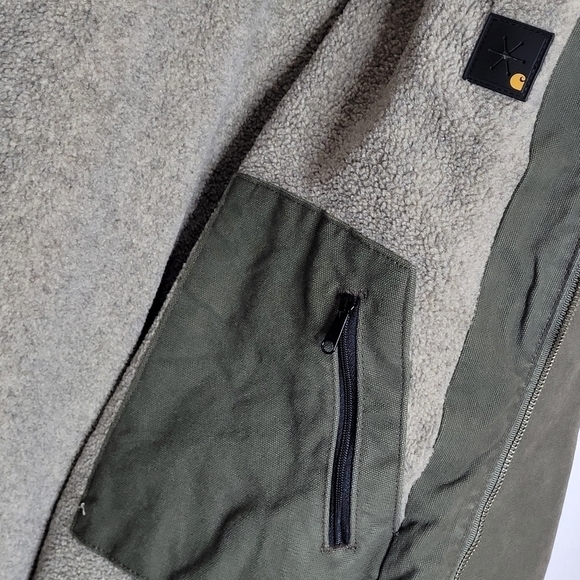 Carhartt Sherpa Lined Duck Jacket - 2XL - Picture 5 of 16